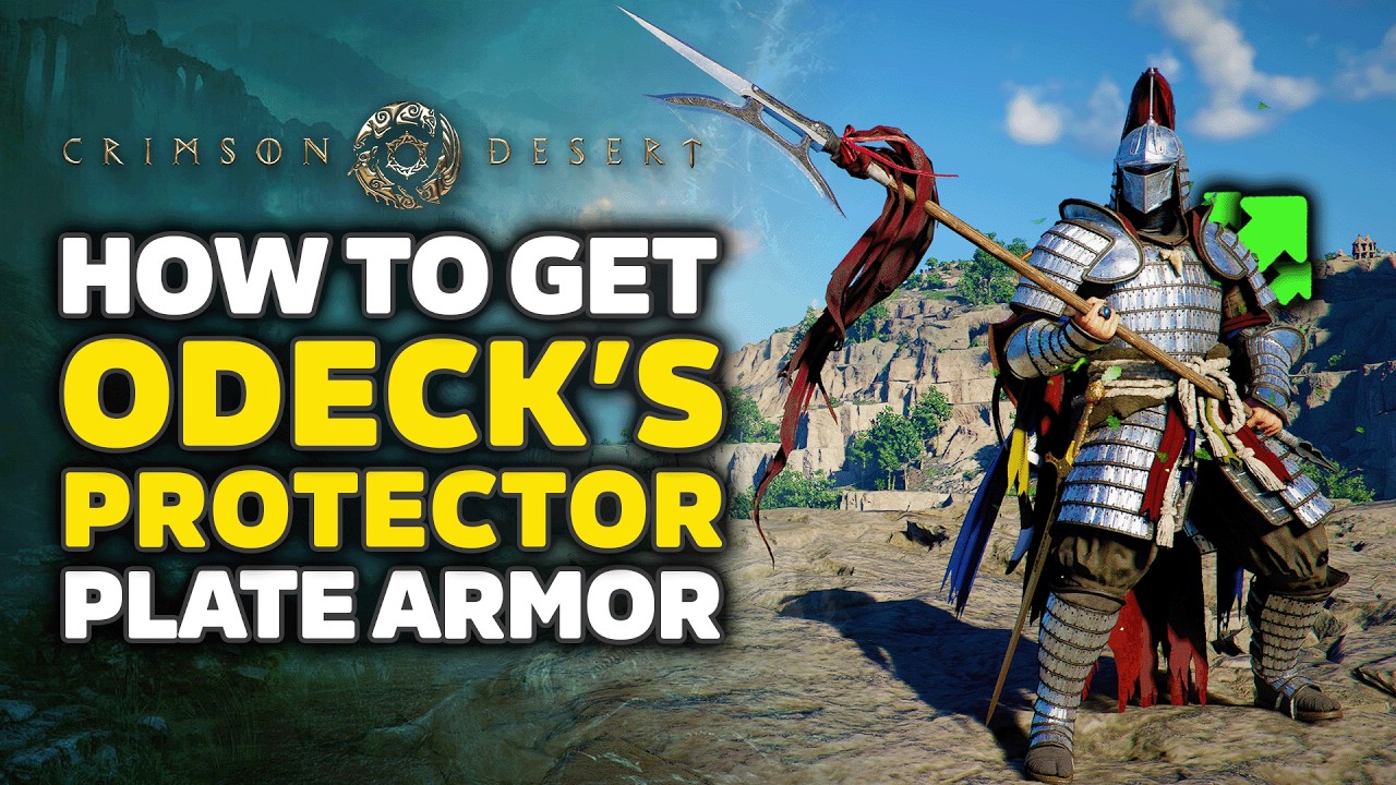 Багровая пустыня: как получить бронепластины Odecks Protector Plate Armor, полный комплект самура...