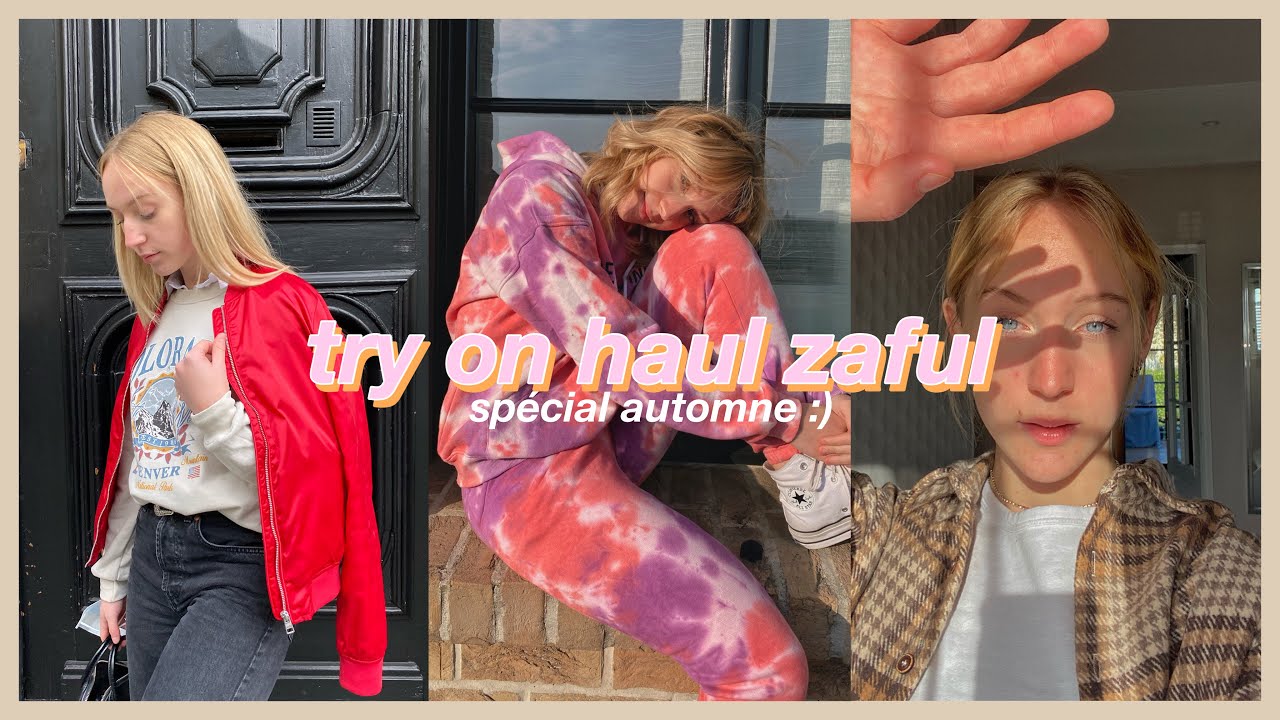 try on haul d'automne with zaful :)