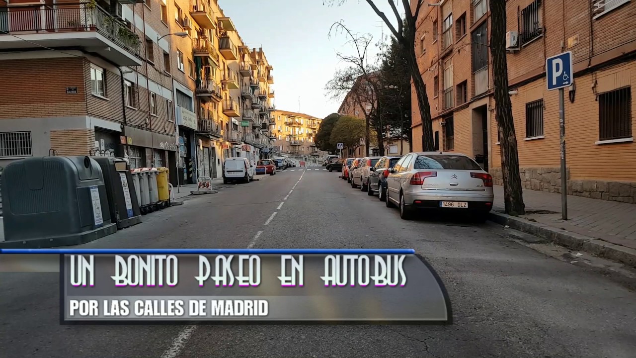 UN BONITO PASEO EN AUTOBÚS POR LAS CALLES DE MADRID