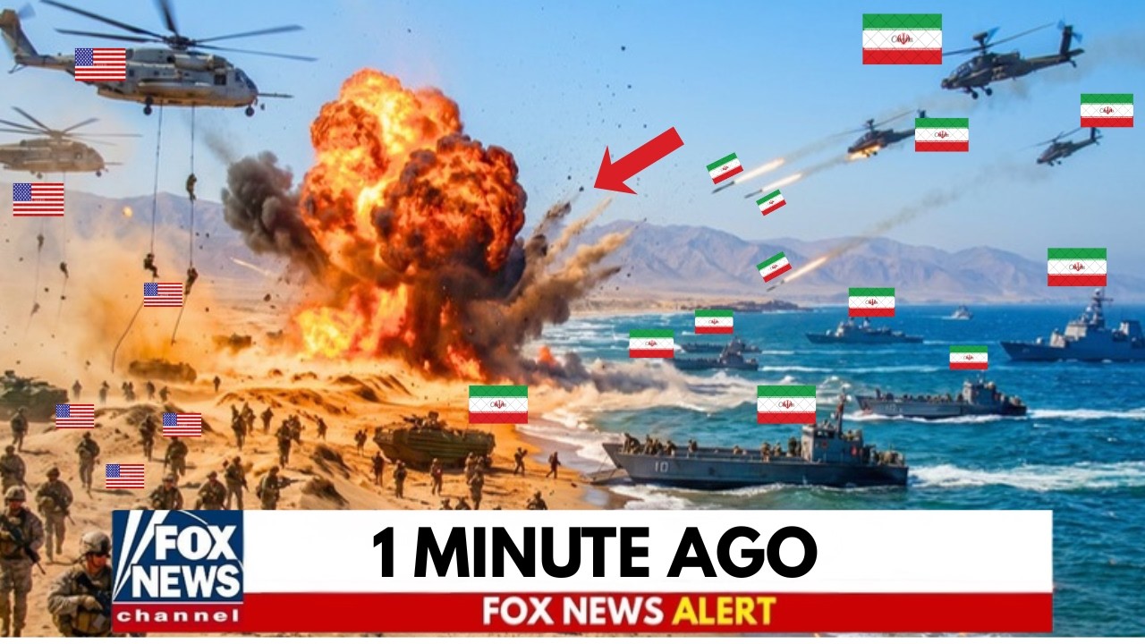 2,000 Iranian Marines RAID a Strategic Island in Hormuz &mdash; 33 Minutes Changed Everything