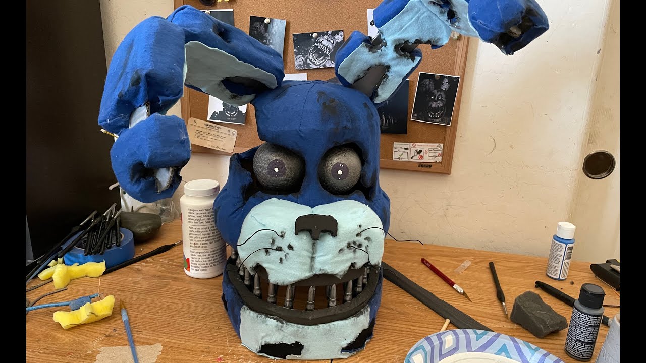 Making a Nightmare Bonnie Head
