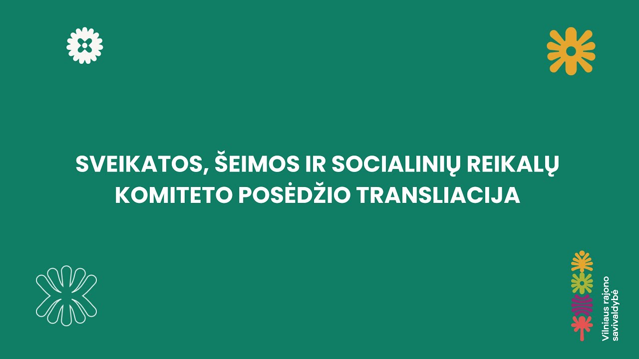 Sveikatos, šeimos ir socialinių reikalų komiteto posėdis 2026-02-10