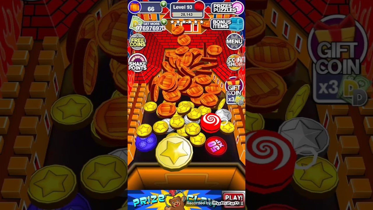 Coin dozer gift coins overload