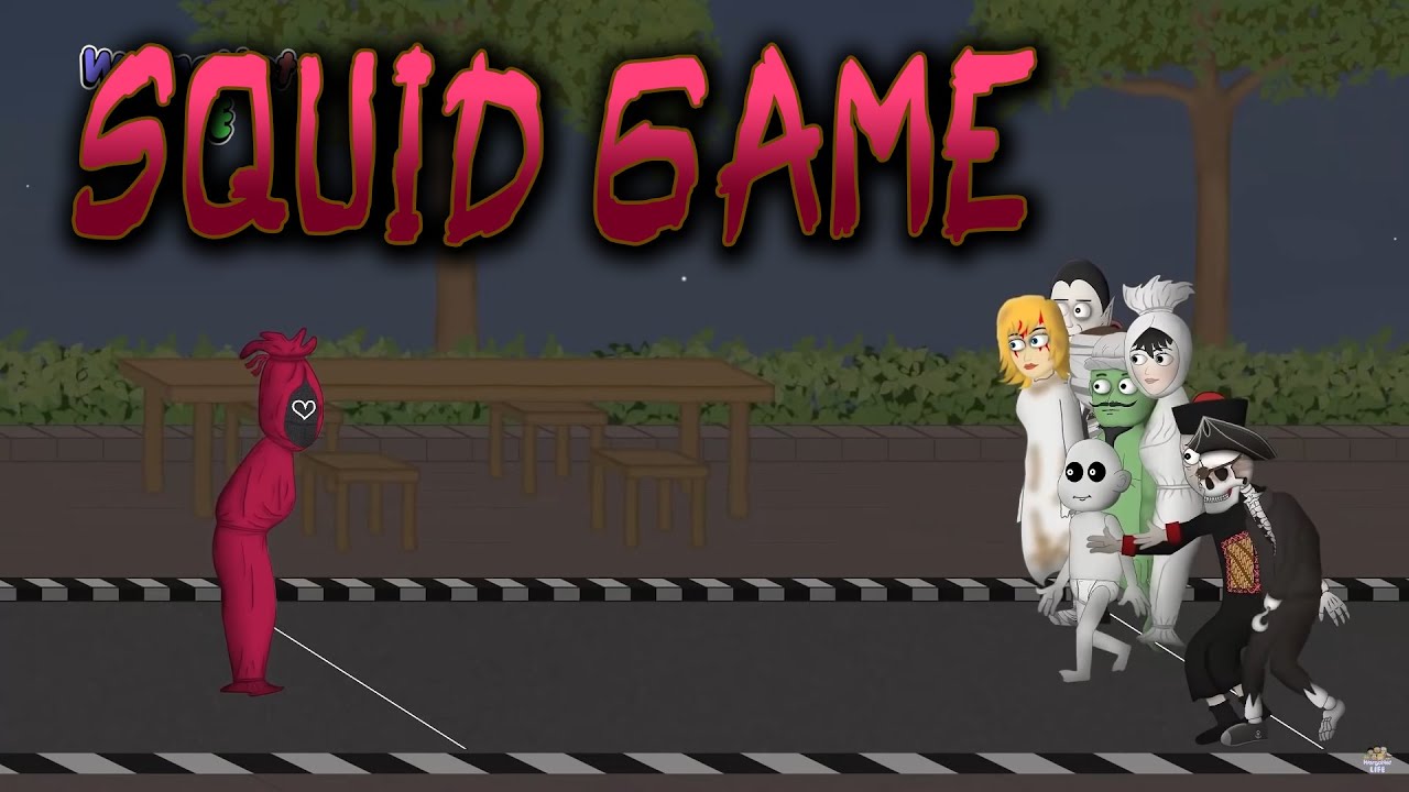 Free Coffee at Warkop Pocong - Squid Game Parody - WargaNet Life