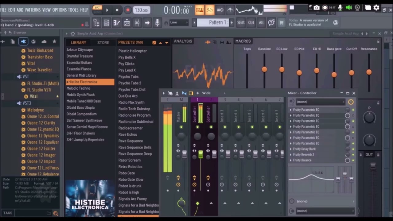 Tech Rev - The Simplicity Complex (Live Creation)