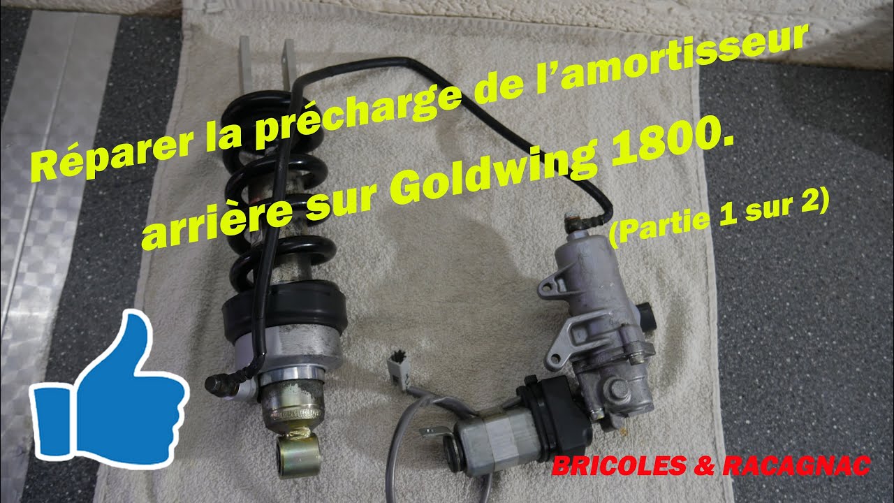 ❓🤔❗ Réparation suspension arrière Goldwing 1800 (Partie 1 sur 2) ❓🤔❗