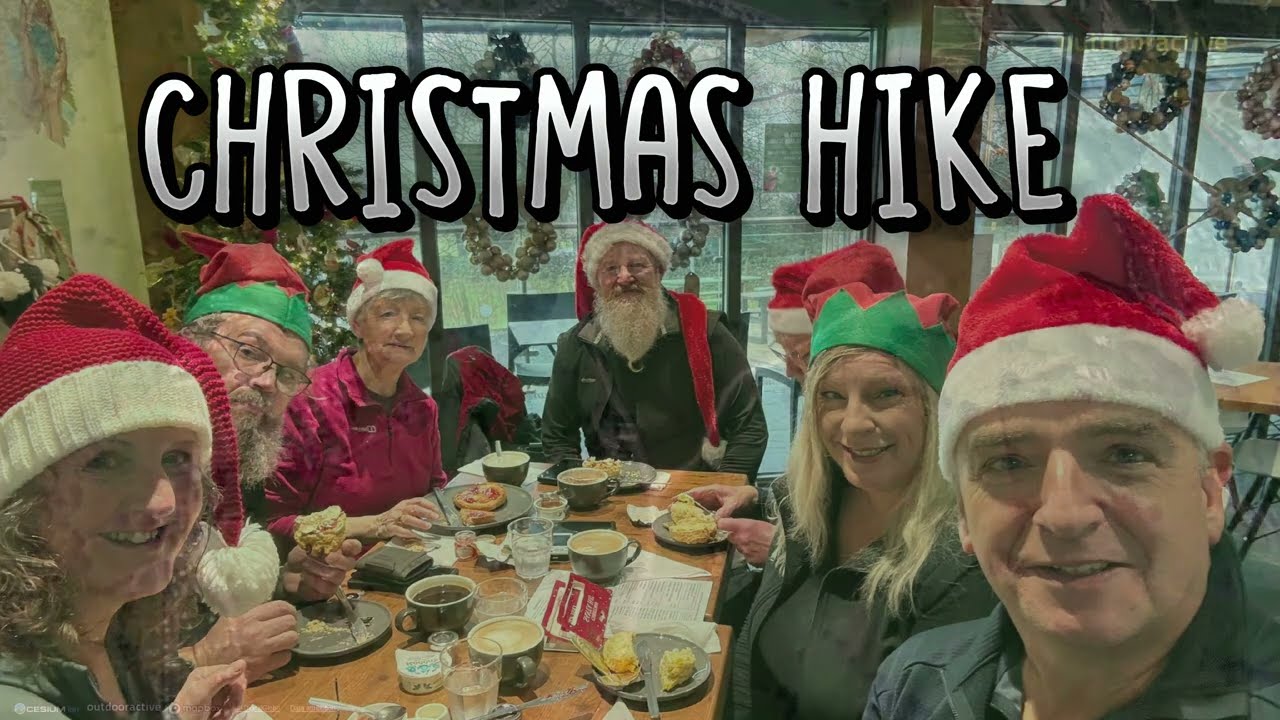  The Railway Trail. Keswick to Threlkeld. CHRISTMAS HIKE THE FELL NOMADS WALKING GROUP 9thDec2025