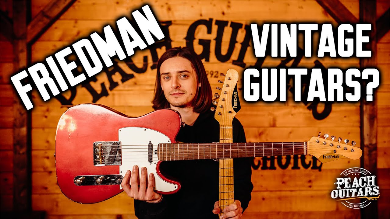 Friedman's Seriously Impressive VINTAGE Guitar Line!