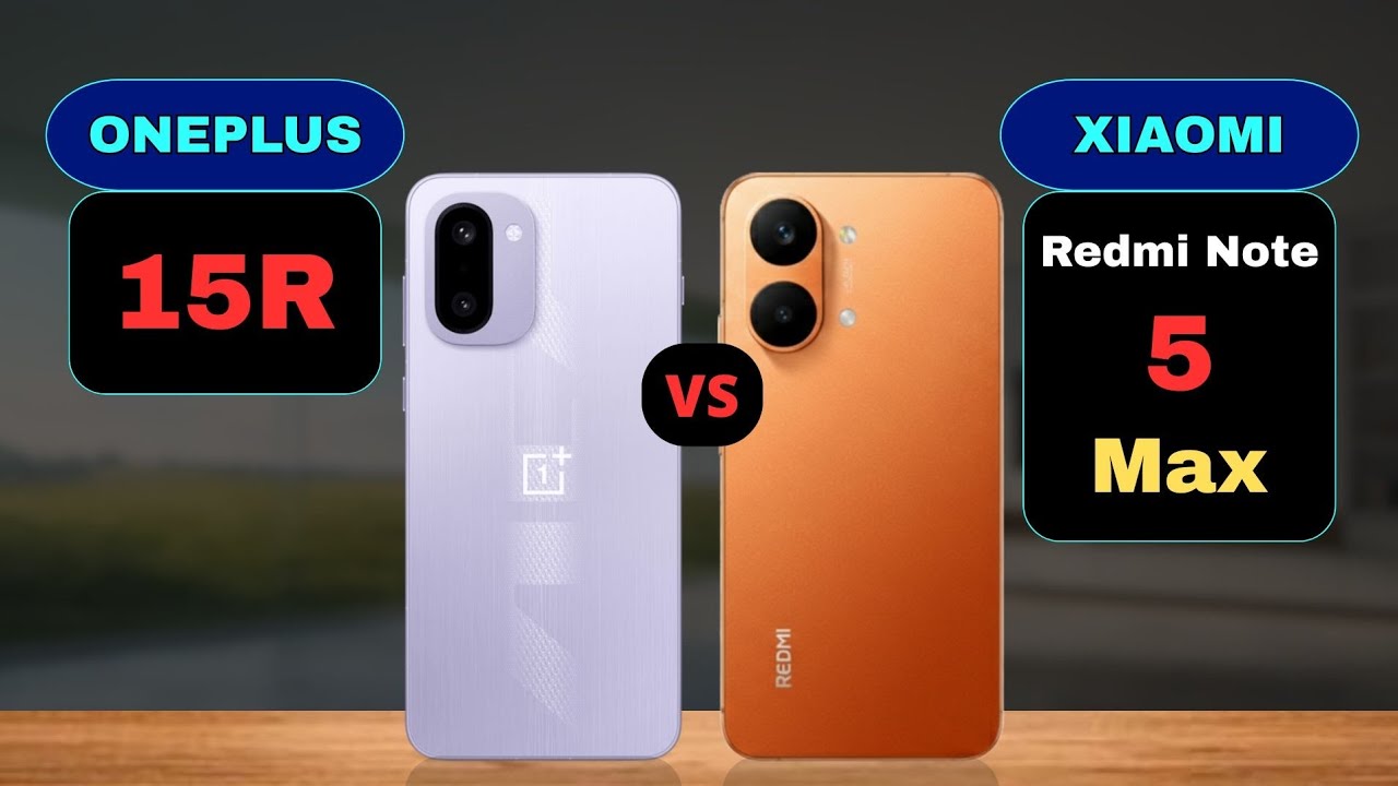 Сравнение OnePlus 15R и Redmi Turbo 5 Max