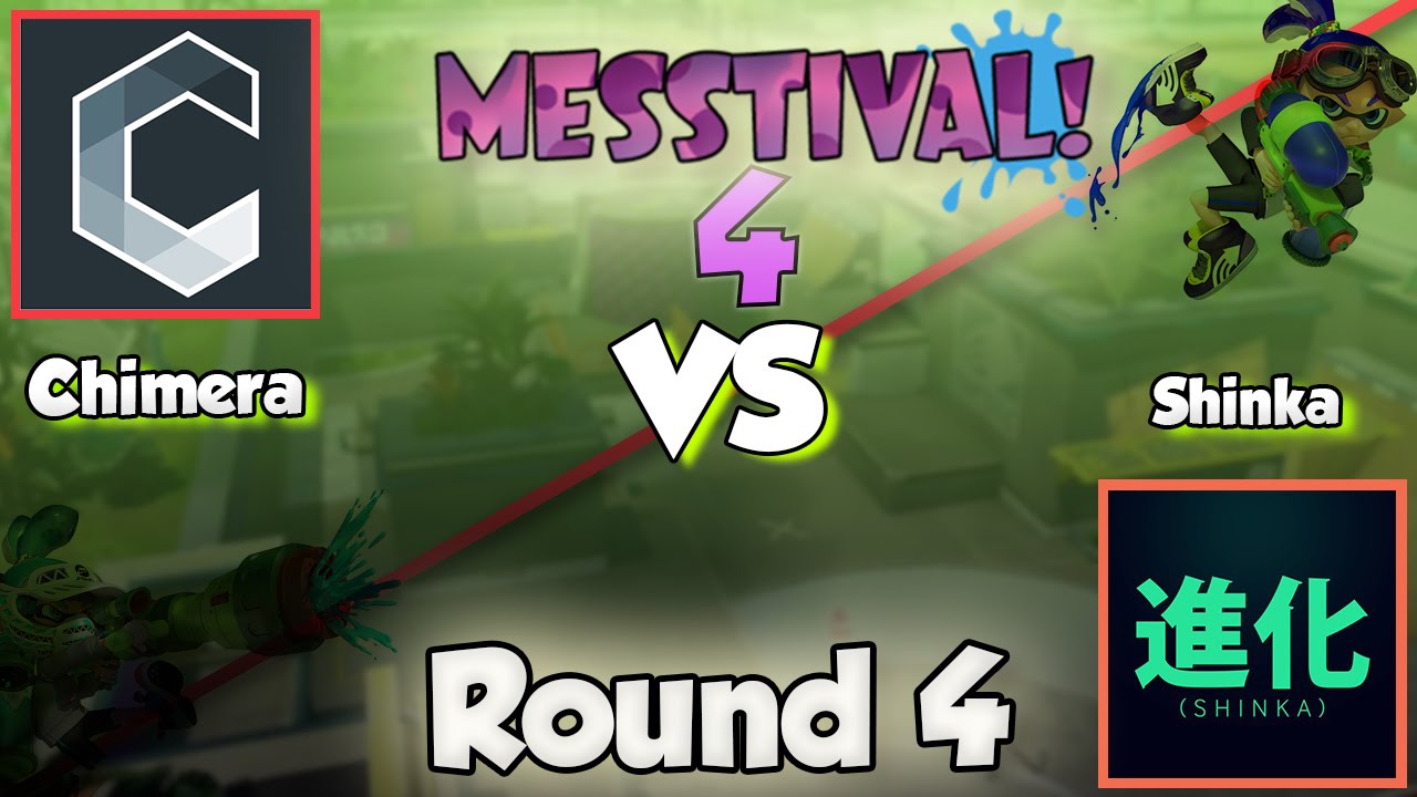 Splatoon Messtival 4 Tournament: Round 4 (Chimera vs Shinka)