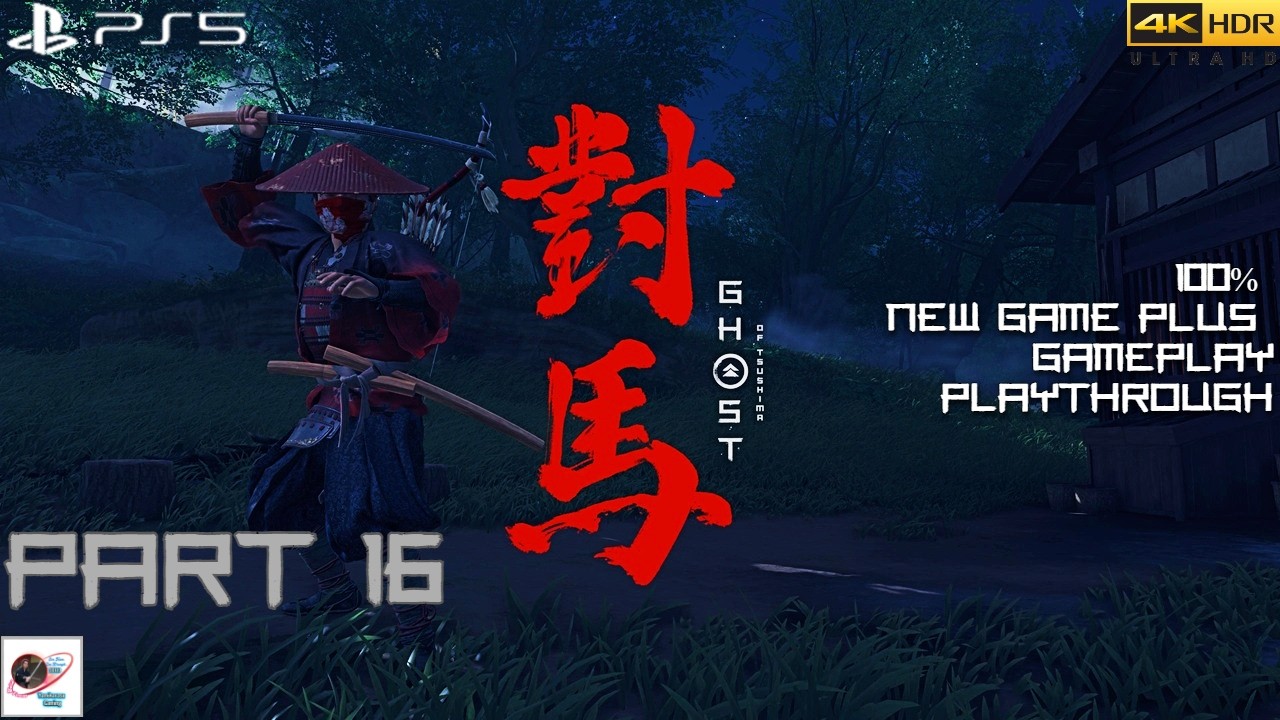 GHOST OF TSUSHIMA NEW GAME+ (PS5) (LETHAL+) 100% NO-DAMAGE PLAYTHROUGH 16 [4K 60FPS]
