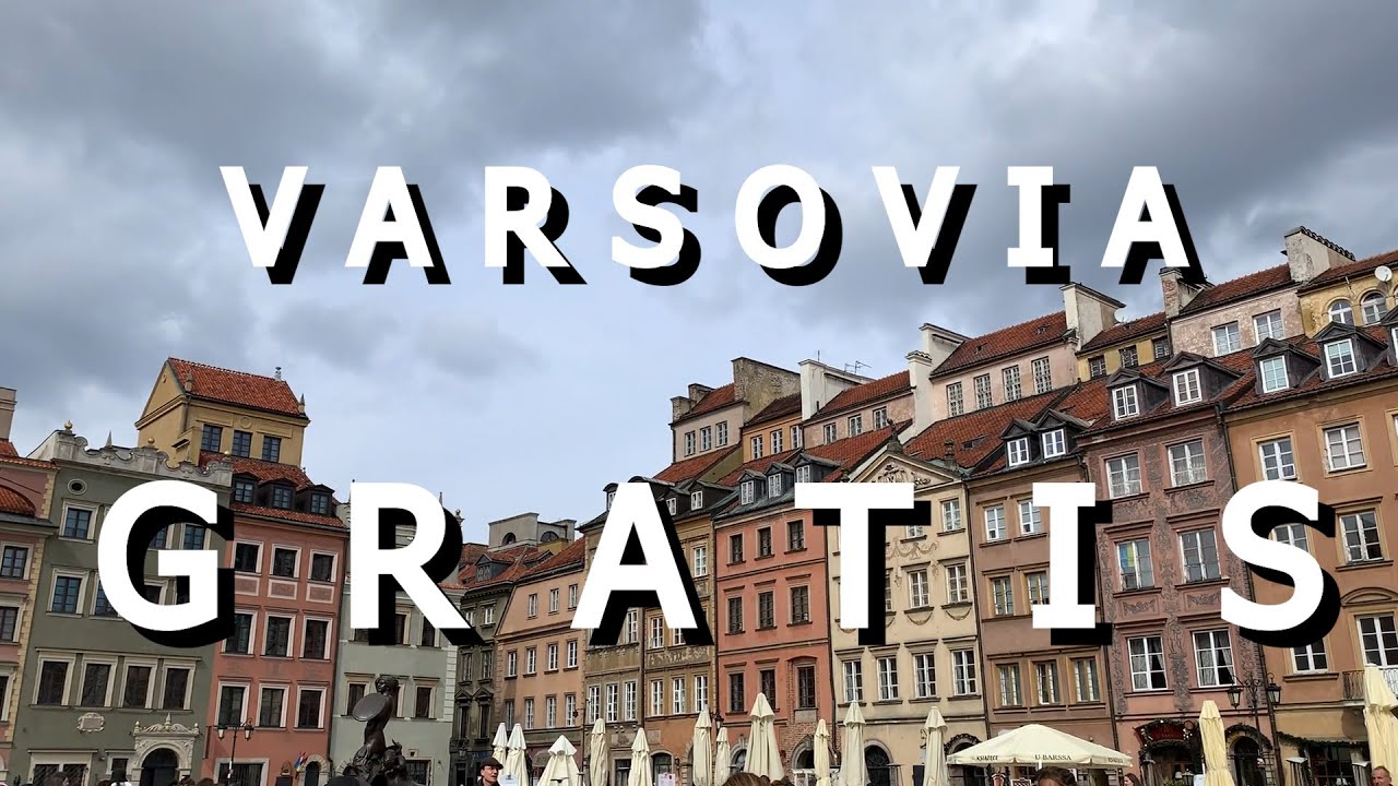 Planes GRATIS para hacer en VARSOVIA💸🇵🇱