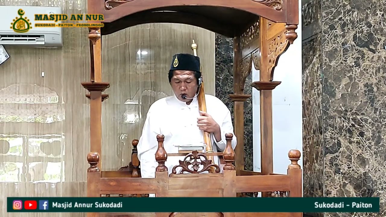 Khutbah & Sholat Jum'at Berjama'ah Masjid An-Nur Sukodadi (16 Januari 2026)