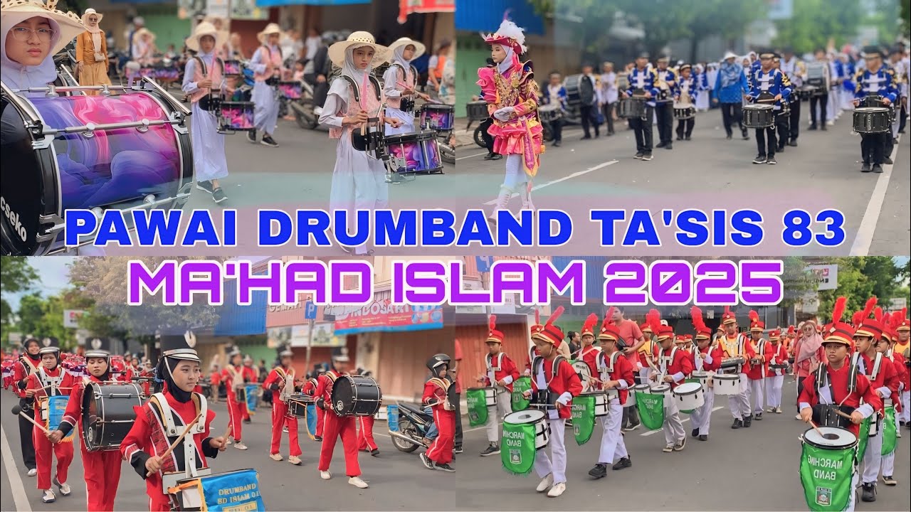 PAWAI DRUMBAND TA'SIS 83 MA'HAD ISLAM PEKALONGAN 2025