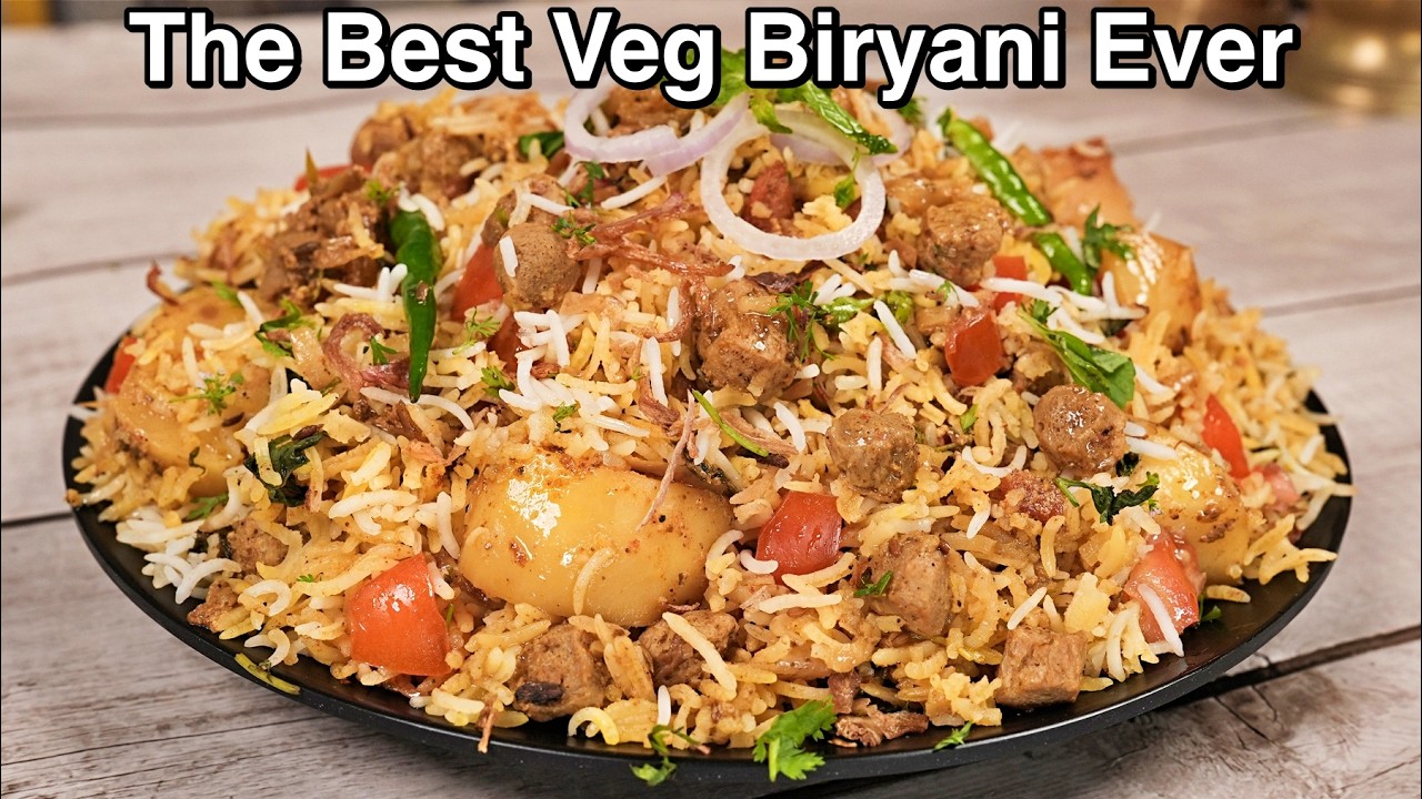 Craving Biryani? Try This Soya Biryani Recipe | Full of Flavor Soya Biryani in 30 Minutes