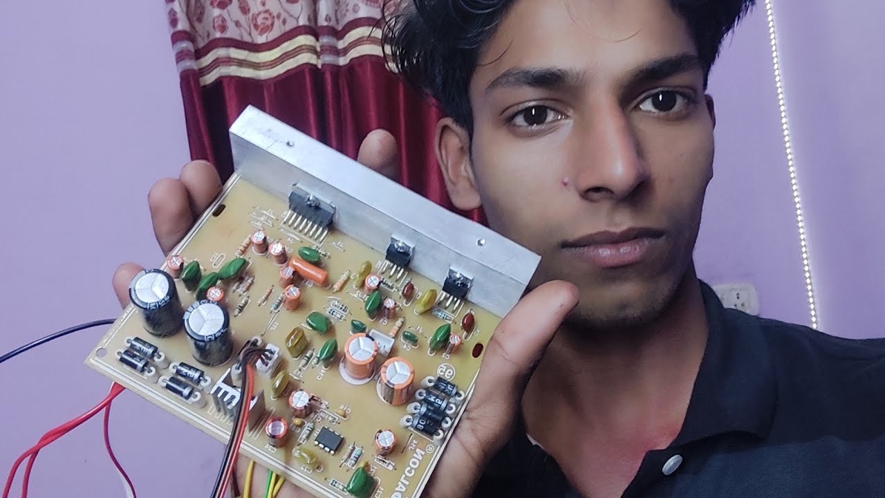 BEST 2.1 Amplifier Circuit Board 7294 TDA 4 IC| 7294tda 4ic | In Hindi Home theater board unboxing