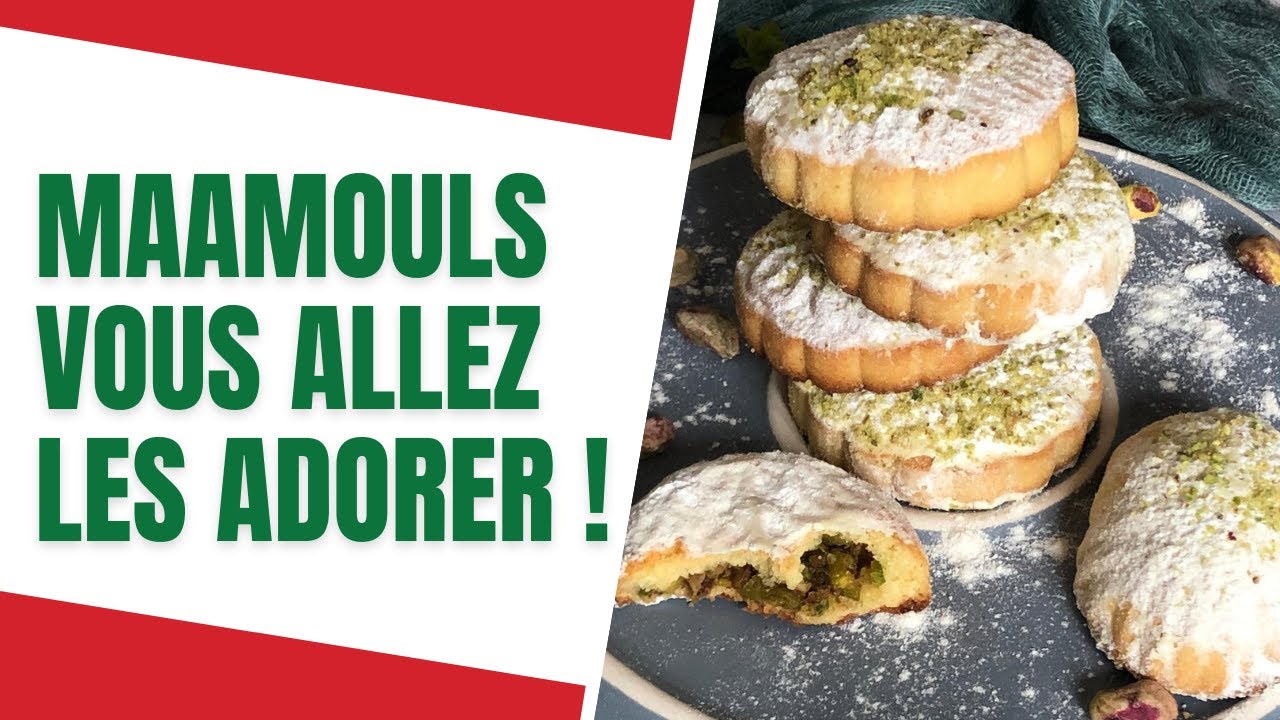 🇱🇧 Comment réussir les MAAMOULS, célèbre DESSERT LIBANAIS - CUISINE LIBANAISE