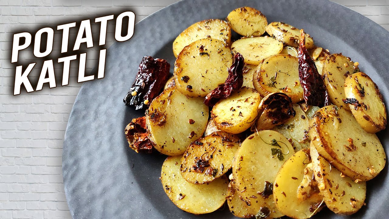 Crispy Potato Fry - Potato Katli | How To Make Aloo Ki Katliyan | Masala Potato Slice | Chef Varun