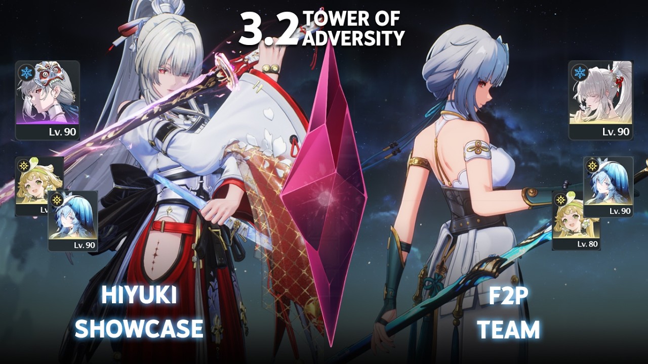 S0 Hiyuki is Insane! Hiyuki F2P Team Showcase | Tower of Adversity | Wuthering Waves 3.3