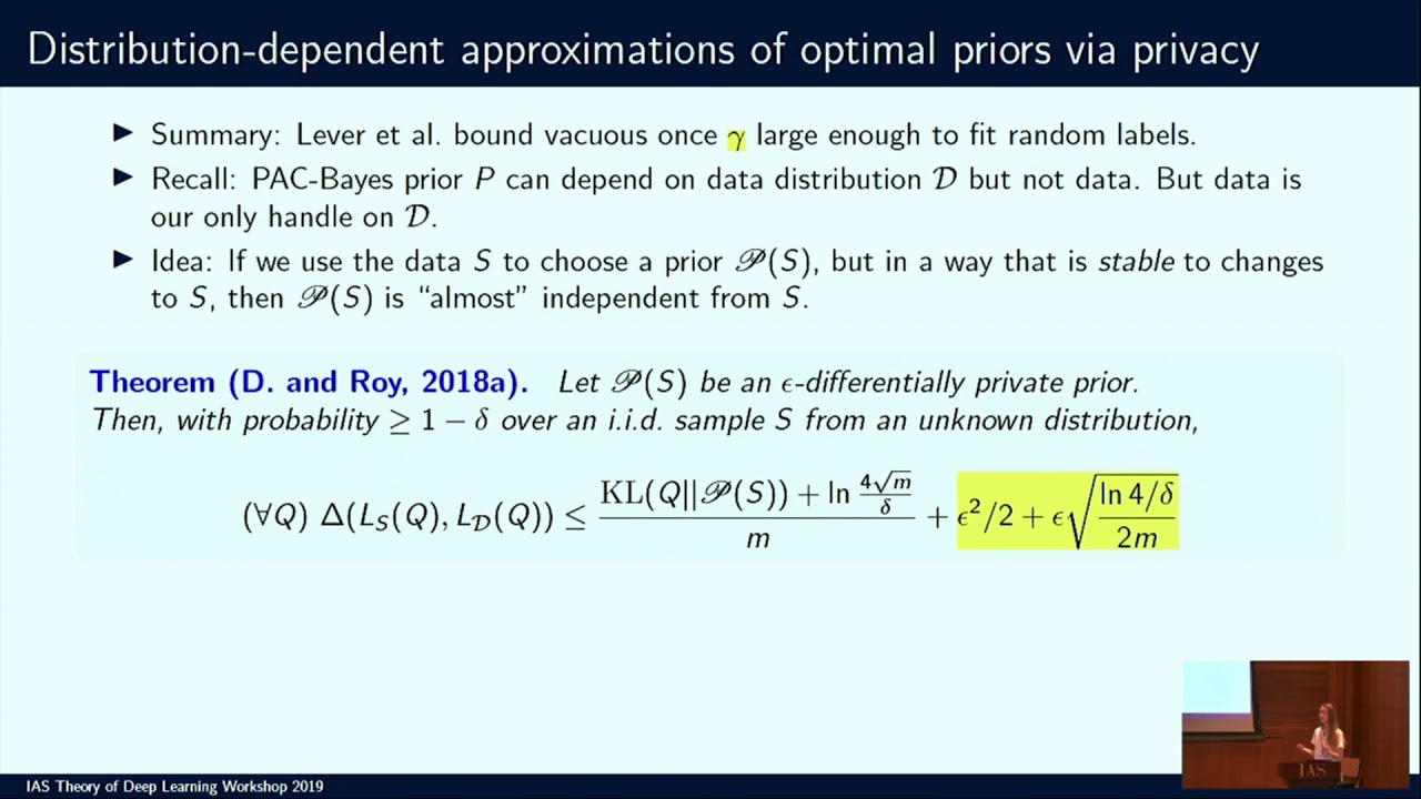 PAC-Bayesian approaches to understanding generalization in deep learning - Gintare Dziugaite