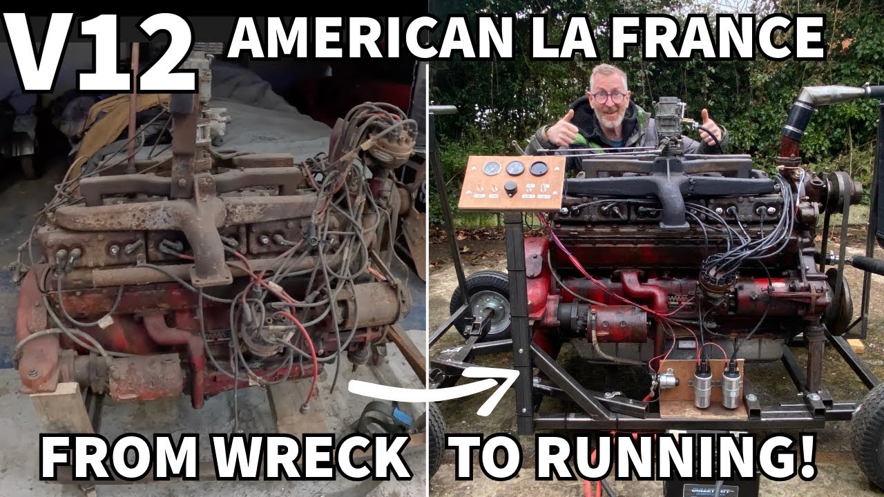Возрождение двигателя American LaFrance V12 — можно ли его спасти?