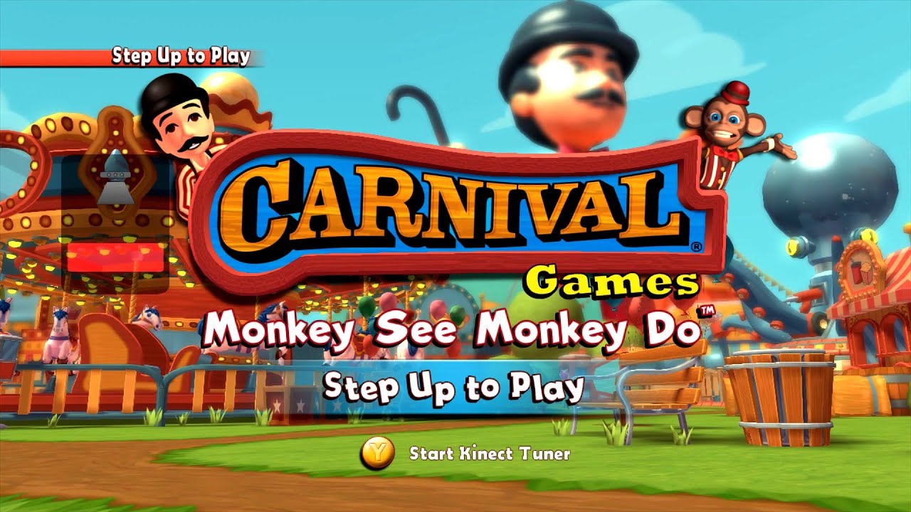 Carnival Games: Monkey See, Monkey Do! Прохождение Kinect на Xbox 360 — Kinect Time