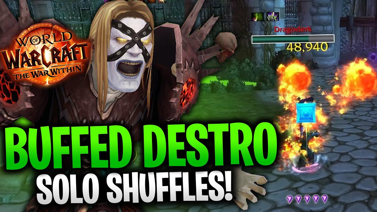 Destruction is... GOOD NOW? - NEW War Within Beta PvP - Cobrak TWW Solo Shuffles
