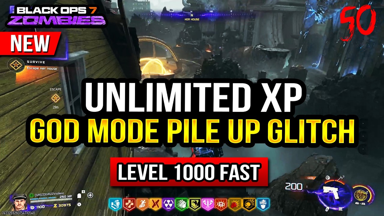 BO7 Zombies: NEW Rex Infernus Glitch! Solo God Mode Pile Up Glitch (After Patch)