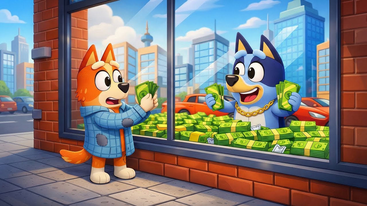 Rich vs Poor 💰😢 The Hidden Truth Between Bluey and Bingo💙👀 | Funny Bluey Animation