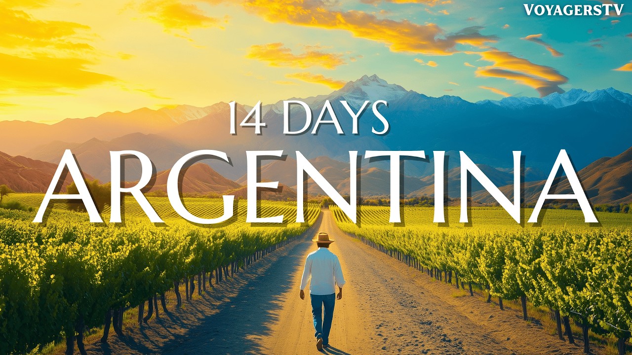 ARGENTINA in 14 Days | The Most Amazing Places To Visit in Argentina | 4K Travel Video