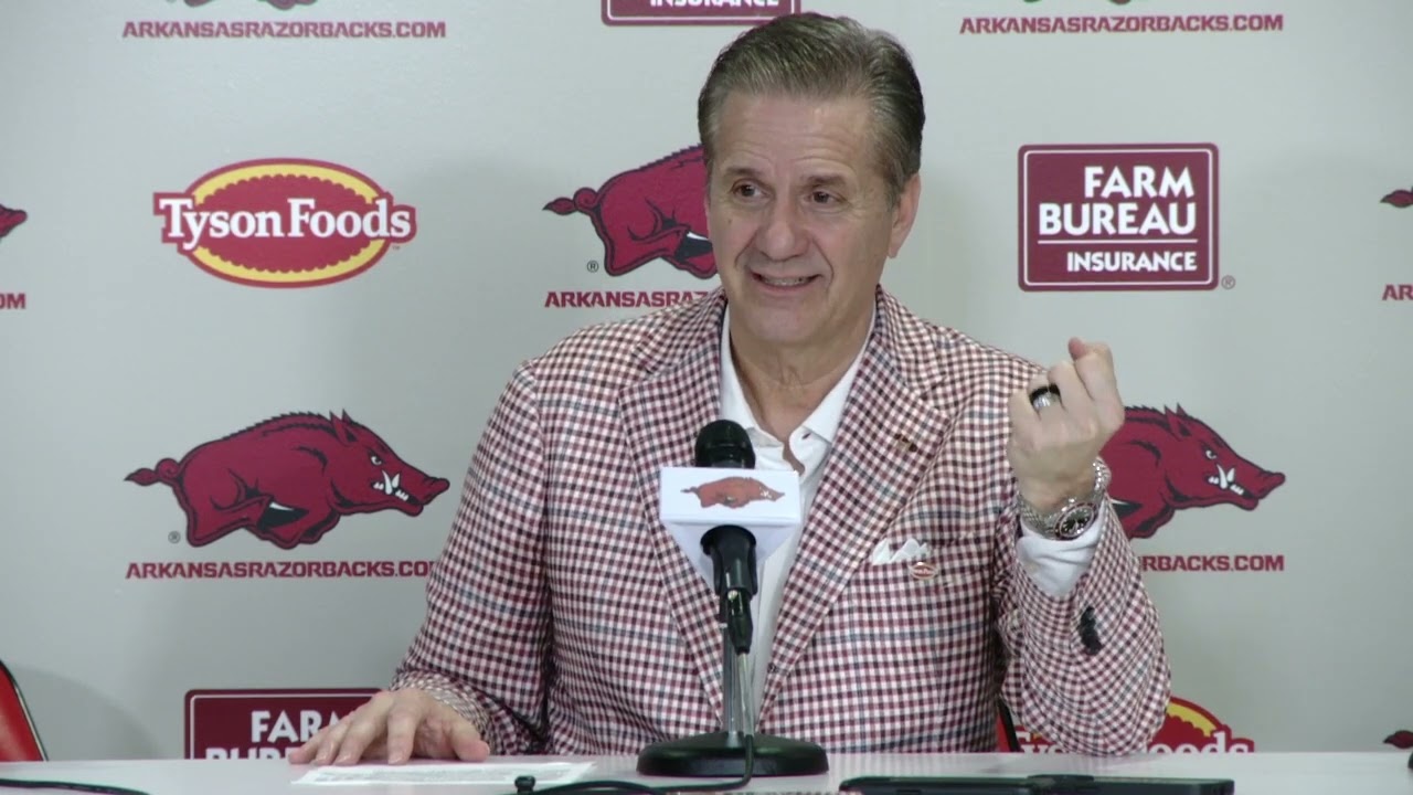 John Calipari on the Razorbacks 105-85 Win Over Texas Part Two