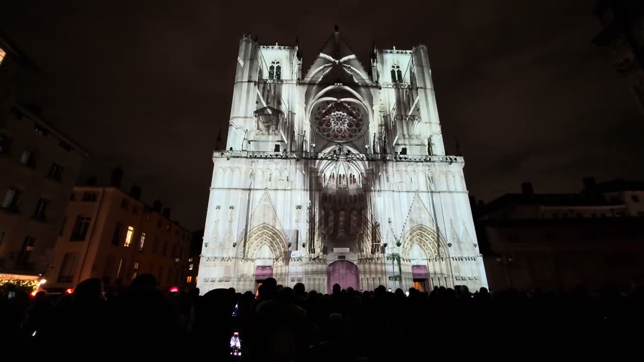 LUMINA ✨ Cathédrale Saint-Jean | Fête des Lumières Lyon 2025 | László Zsolt Bordos