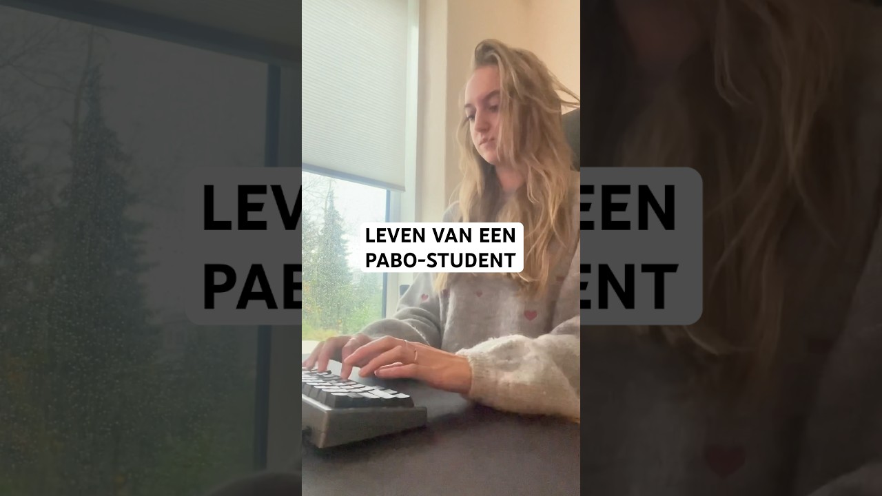 het leven van een pabo-student🫠