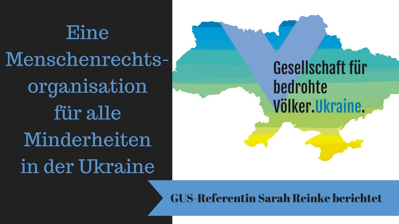 Eine Menschenrechtsorganisation f&uuml;r alle Minderheiten der Ukraine