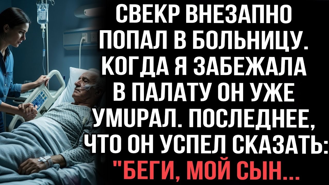 «Свекр на смертном одре прошептал: “Бери… мой сын не тот, кем кажется”»