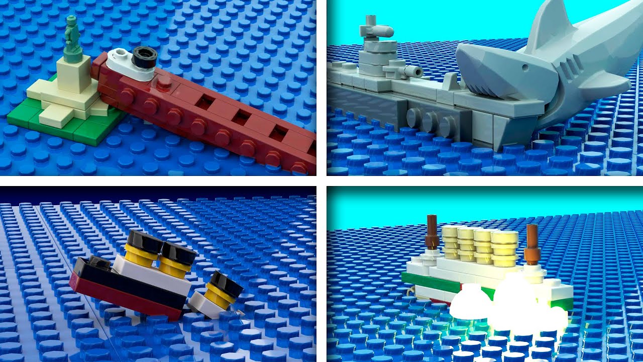 LEGO Mini Ship Disasters | Animation