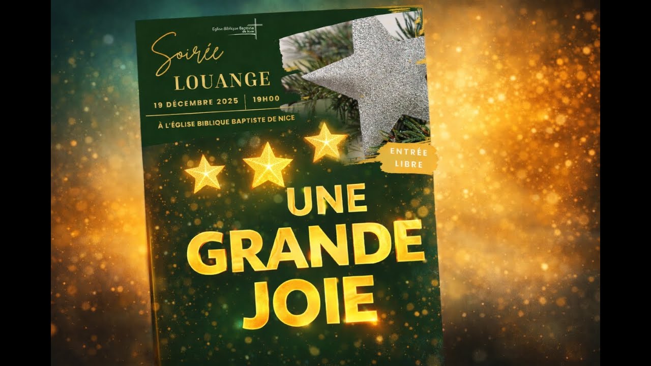 Une grande joie pour tout le peuple | Soirée louange de Noël | EBBN