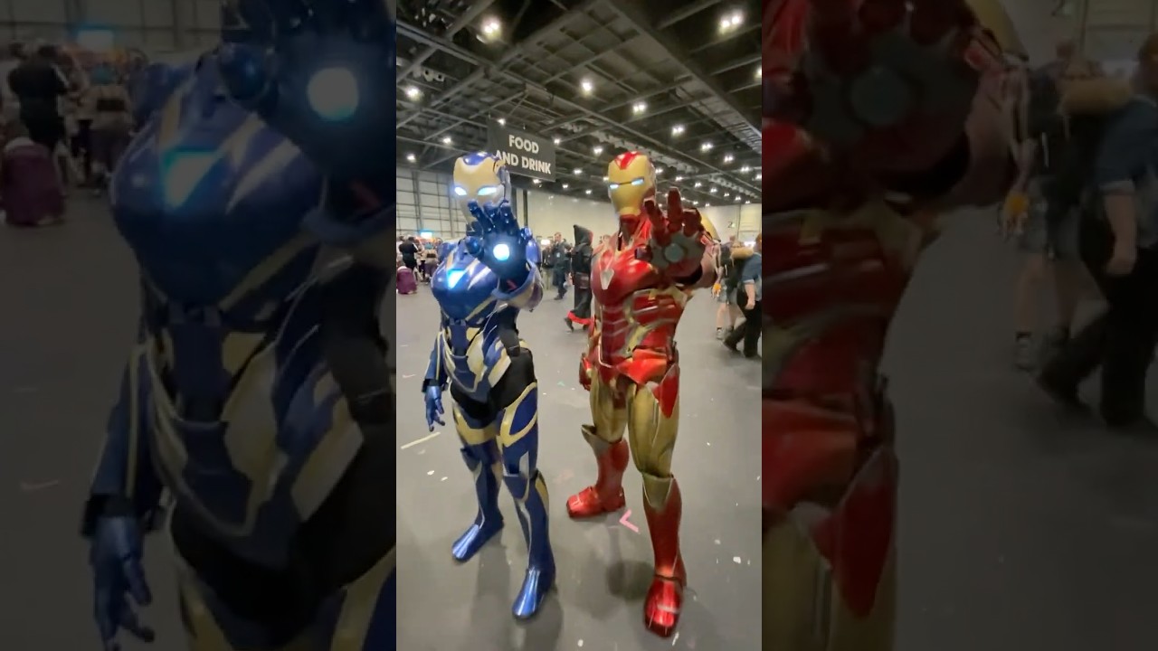 Iron Woman + Iron Man #ironman #ironwoman #marvel #avengers #disney