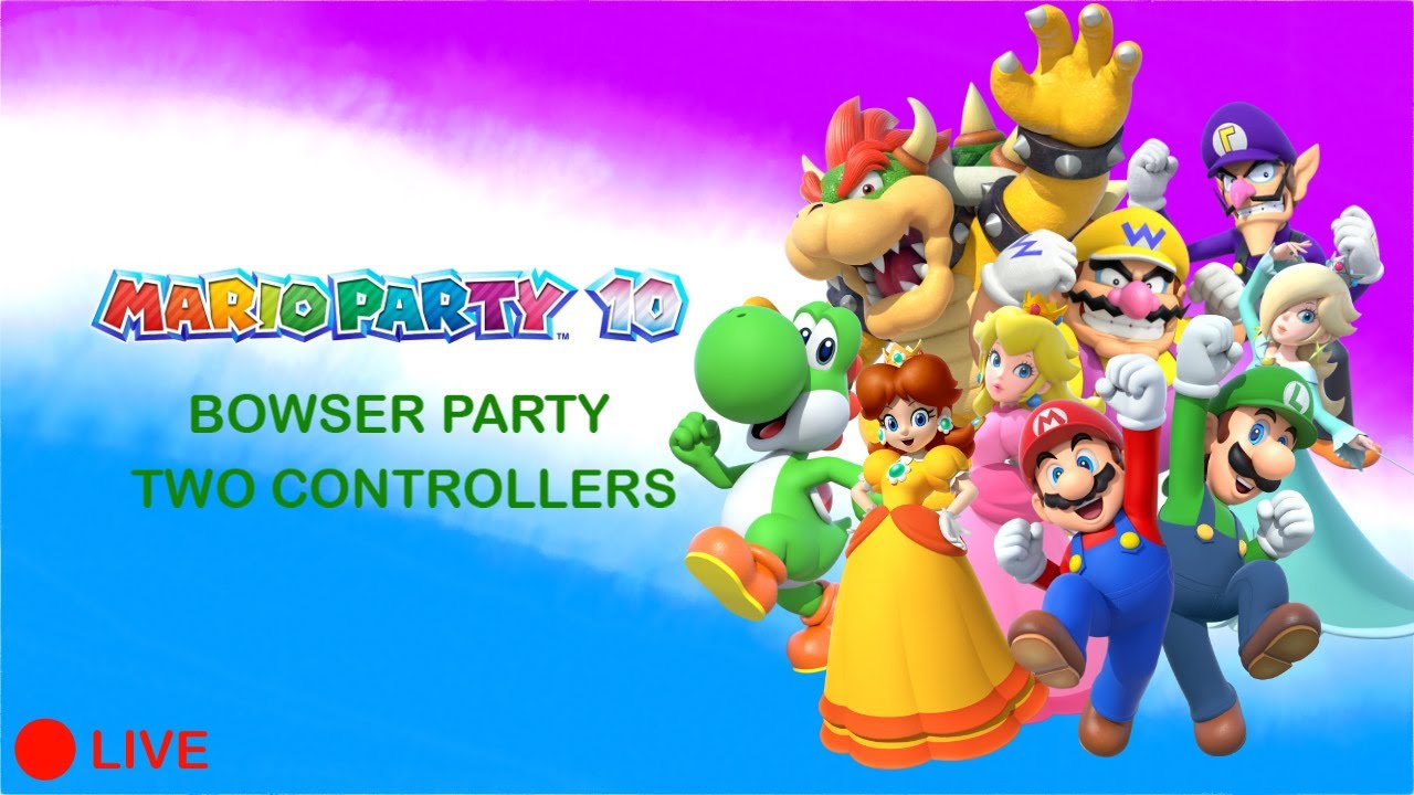 Mario Party 10: Revisiting Bowser Party! (2 Controllers) (Rules in Desc.)