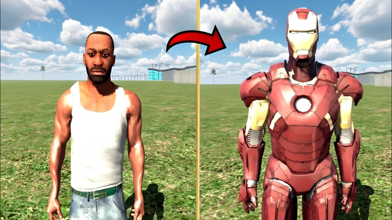 FRANKLIN BECOME IRONMAN IN INDIAN BIKES DRIVING 3D