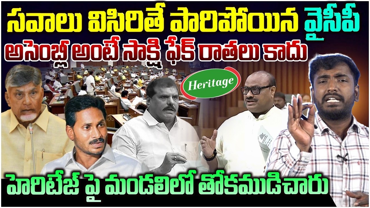 కౌన్సిల్ లో తోక ముడిచిన వైసిపి😱 Analyst Sudhakar on YCP Vs TDP in AP Council | Heritage | YS Jagan