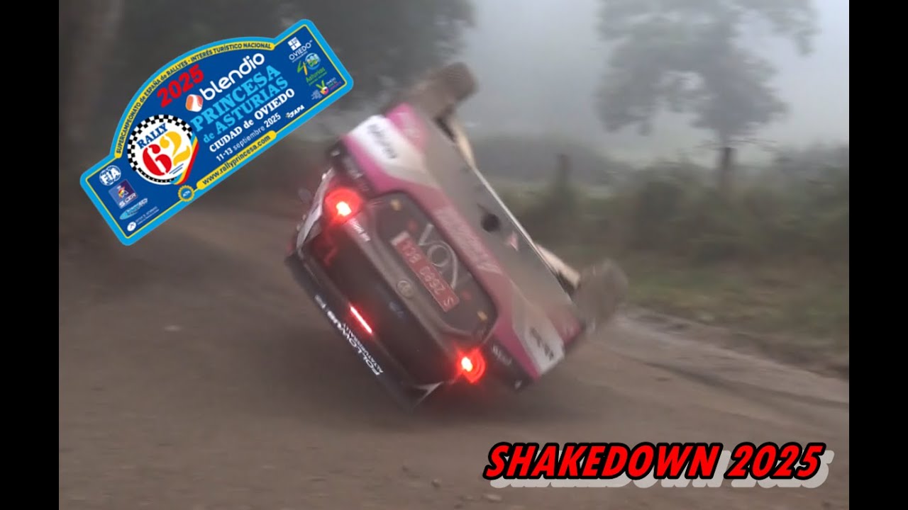 RALLY PRINCESA DE ASTURIAS 2025 SHAKEDOWN