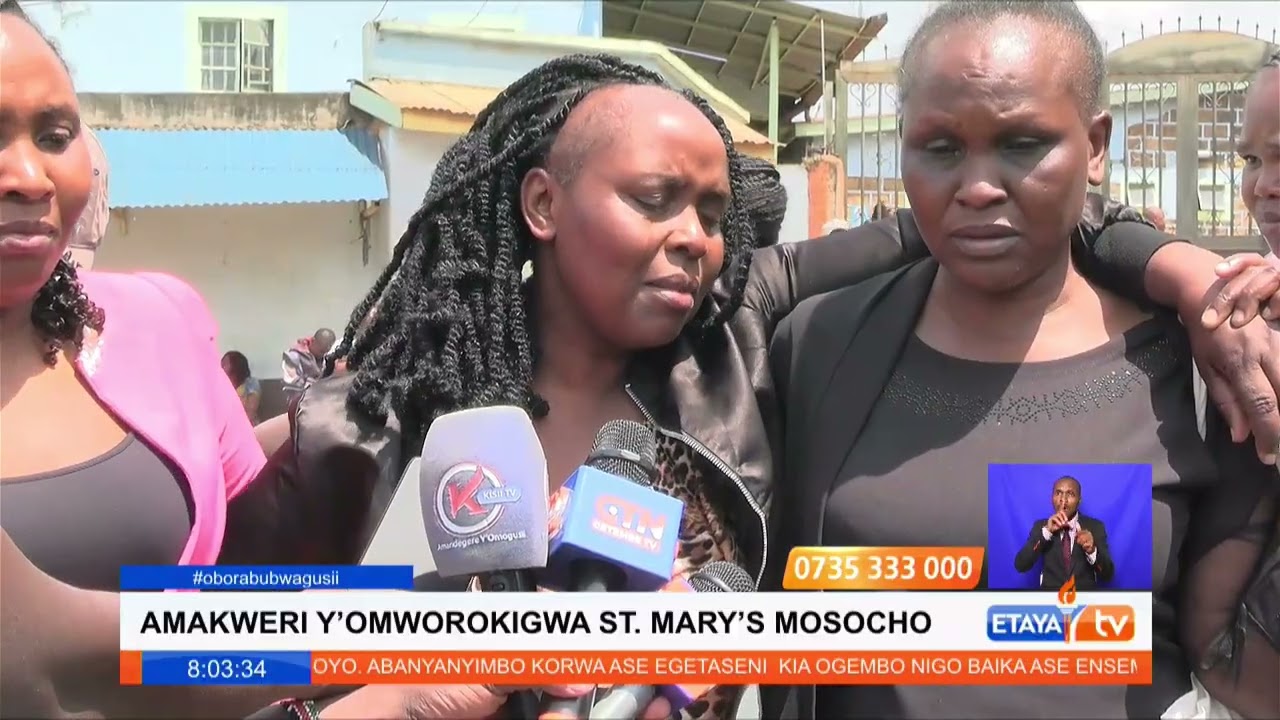Grade 7 student collapses and die at St. Mary's Mosocho Primary