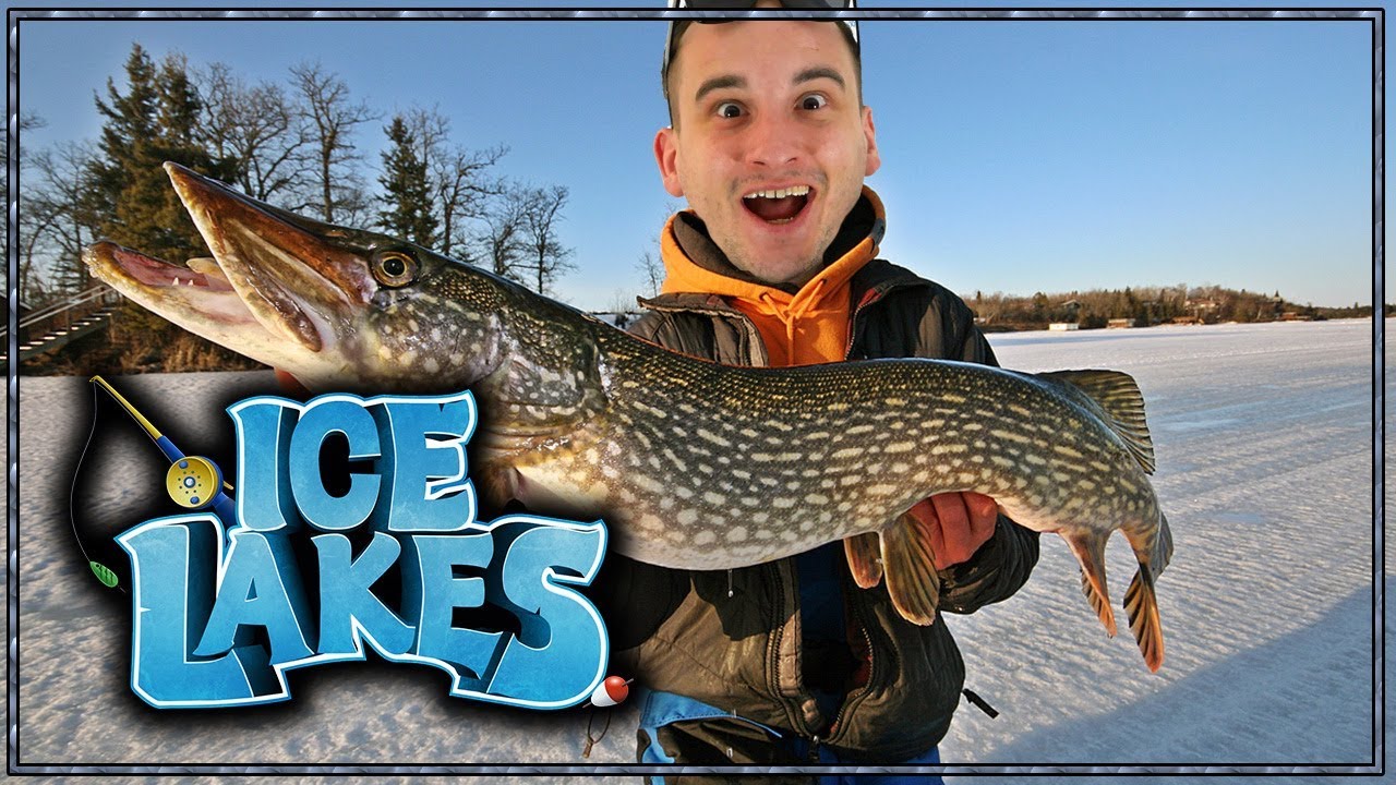 JESTEM MISTRZEM RYBIARZEM! || ICE LAKES || (z: Bladii)