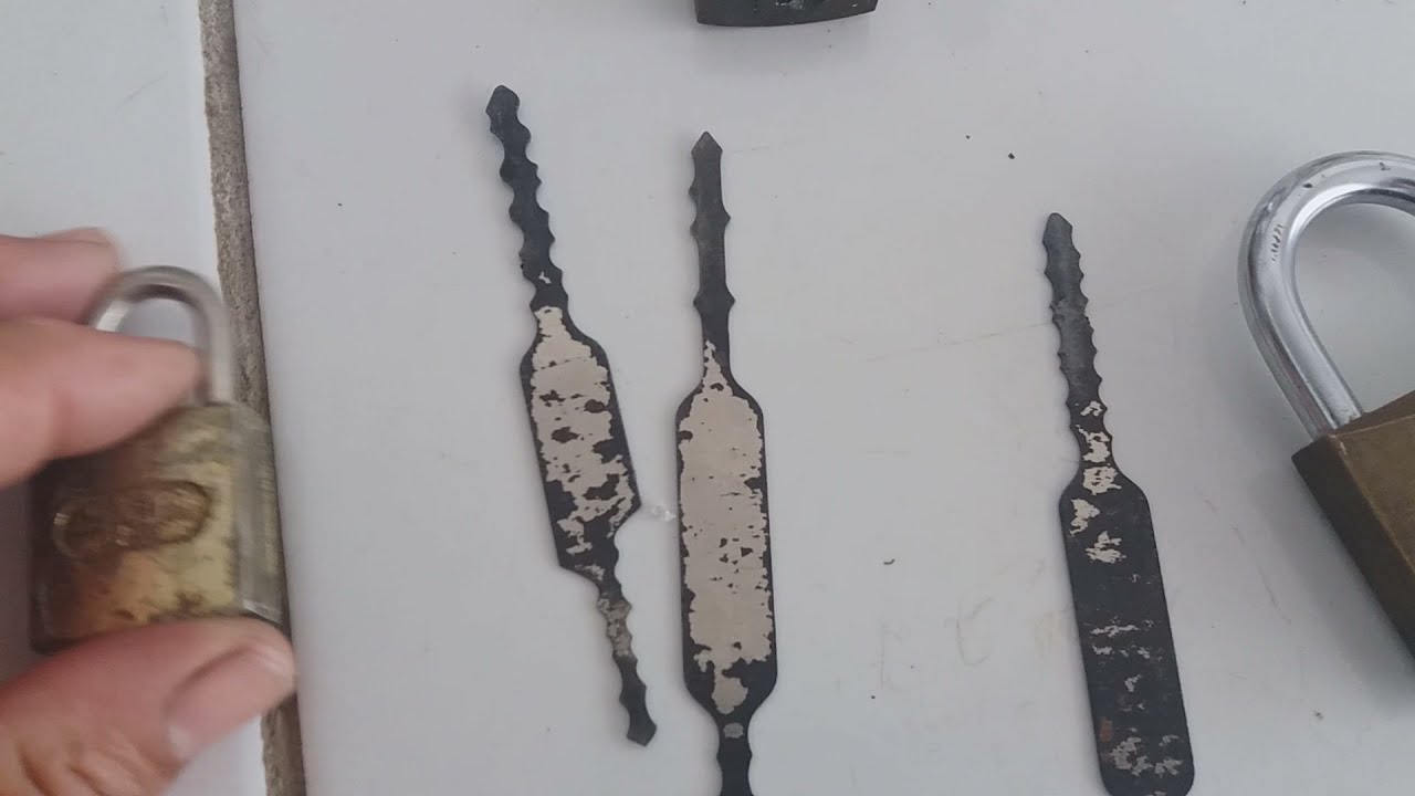 Michas mais usadas para abrir cadeado papaiz e cilindros aliança?
