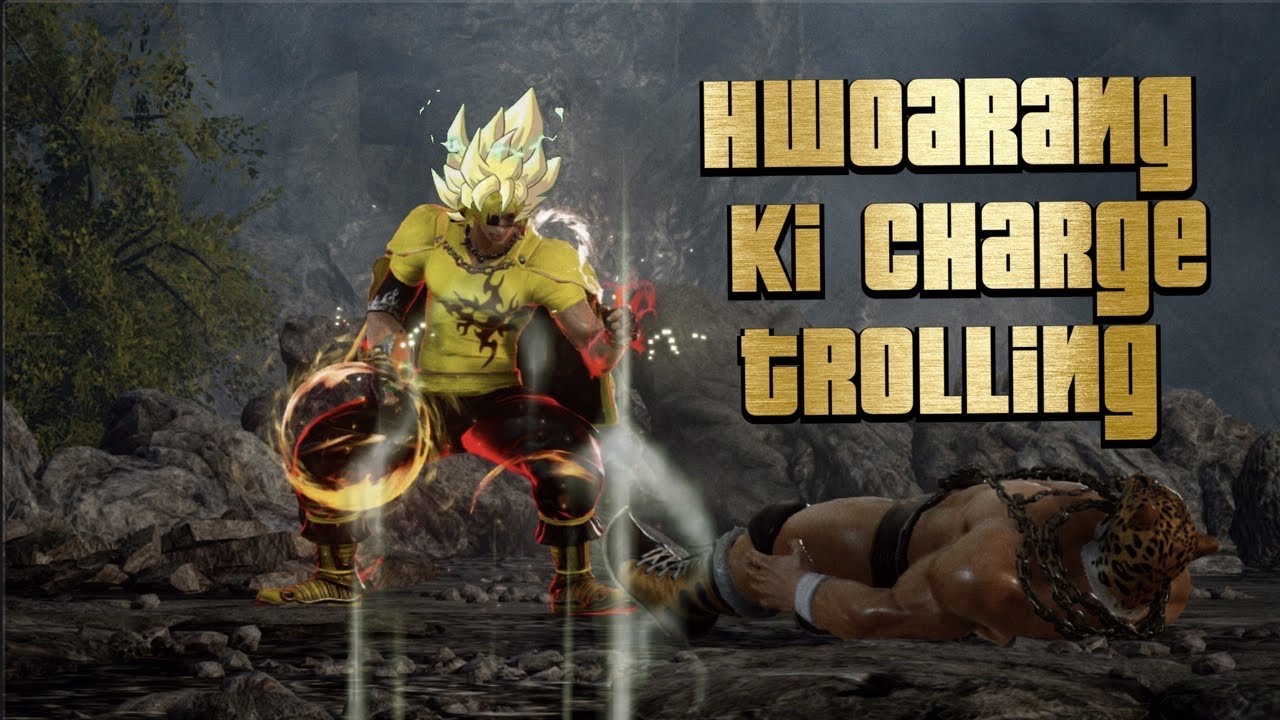 Tekken 7 Hwoarang Ki Charge Trolling