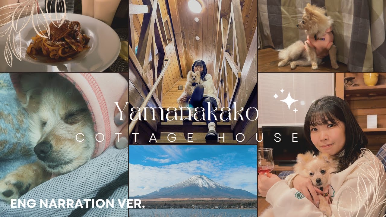 🚗Vlog #28: We stayed a night at a cottage house! [ENG narration]