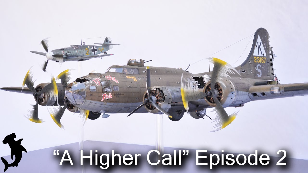 Charlie Brown | HK 1/48 B-17F | Ye Olde Pub/Charlie Brown/Franz Stigler | Full Build Video Episode 2