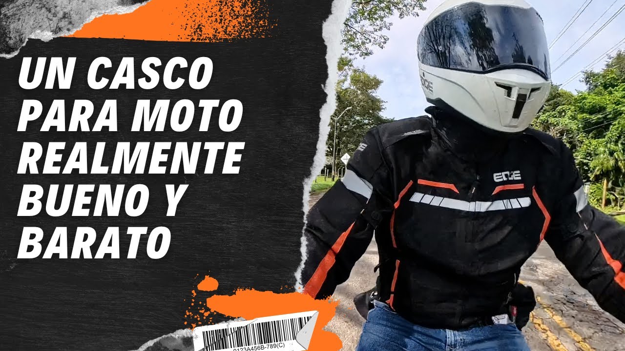 EDGE Helmets: ¿El Mejor Casco BUENO, BONITO y BARATO? 🏍️ Review Real | Carlos en Moto