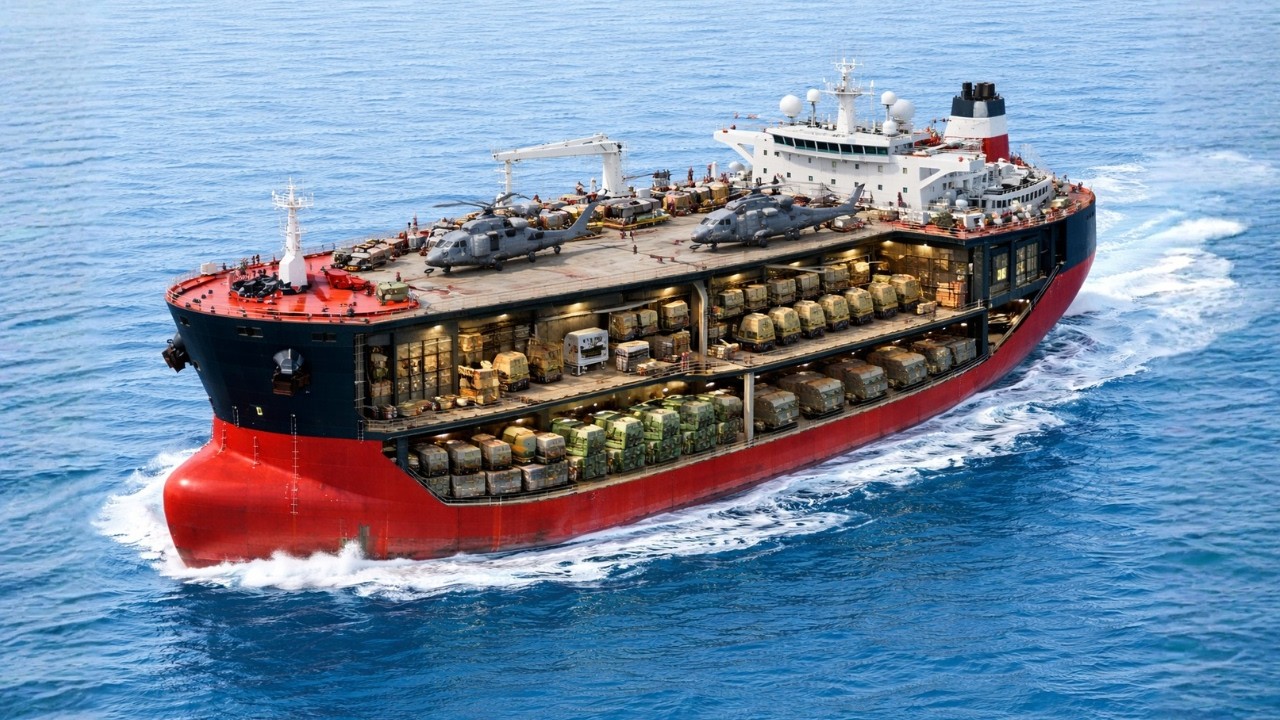 Exploring the US Navy's Largest Expeditionary Sea Base